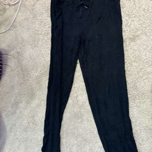 Black sweat pants